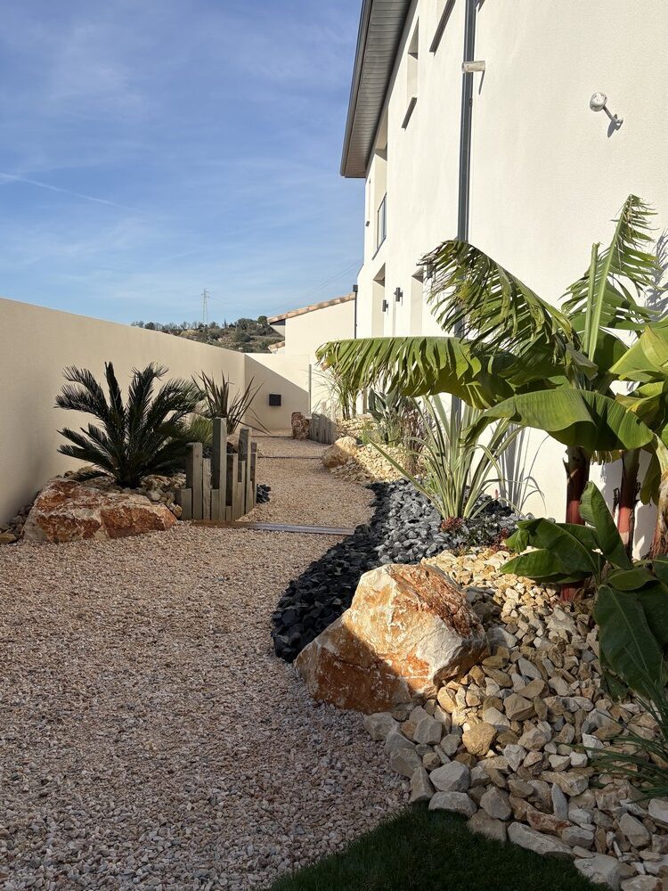 aménagement extérieur à Béziers 